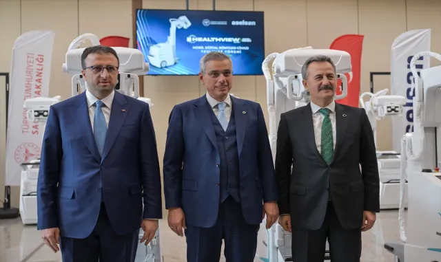 Sağlık Bakanı Memişoğlu, Mobil Dijital Röntgen Cihazı Teslim Töreninde konuştu: