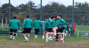 Sakaryaspor, Atakaş Hatayspor maçının hazırlıklarına başladı