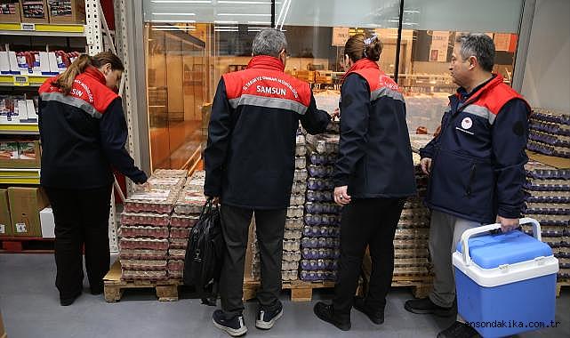 Samsun'da 2025 yılında gıdayla ilgili 285 iş yerine yaklaşık 23 milyon lira ceza kesildi