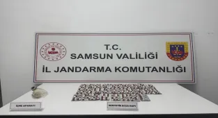 Samsun'da uyuşturucu operasyonunda 2 zanlı yakalandı