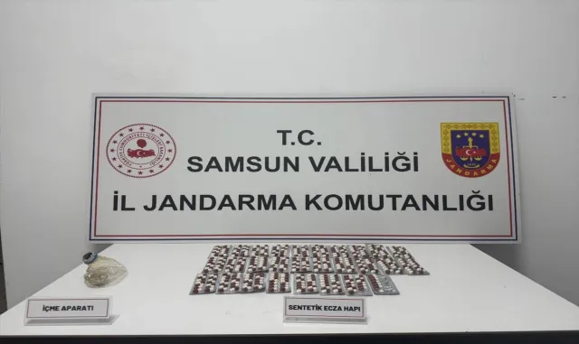Samsun'da uyuşturucu operasyonunda 2 zanlı yakalandı