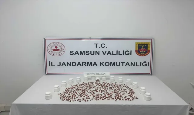 Samsun'da uyuşturucu operasyonunda yakalanan zanlı tutuklandı