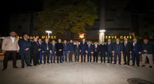 TBMM Başkanı Kurtulmuş, Duşanbe'de Türk iş insanlarıyla buluştu