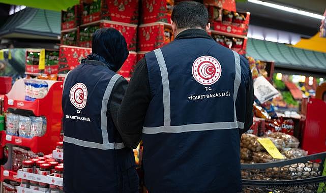 Ticaret Bakanlığı asgari ücret zammının ardından raflardaki fiyatları mercek altına aldı