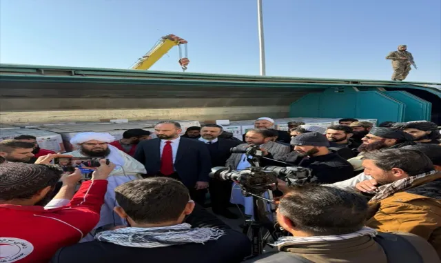 Türkiye'nin 24. İyilik Treni Afganistan'a ulaştı