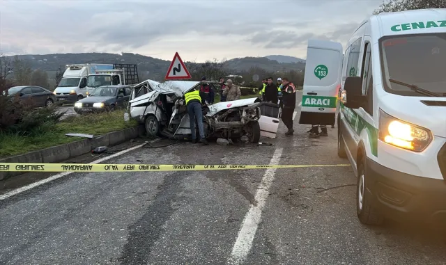Zonguldak'taki trafik kazasında yaralanan kişi yaşam mücadelesini kaybetti
