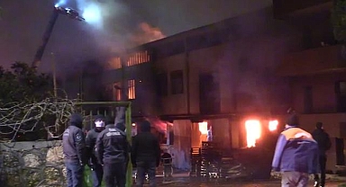 Adana'da ahşap parke ve panel fabrikasında çıkan yangın kontrol altına alındı