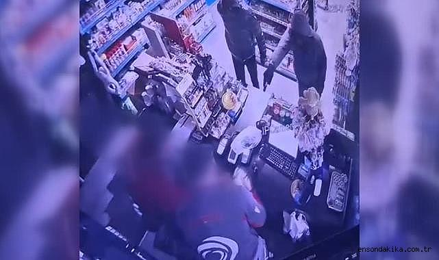 Akaryakıt istasyonunu silahla soyan şüpheliler yakalandı!