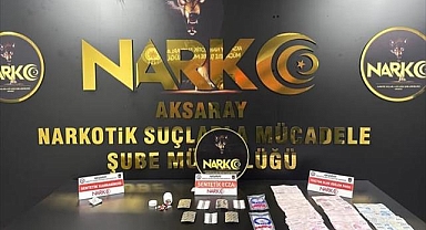 Aksaray'da uyuşturucu operasyonunda 8 şüpheli tutuklandı