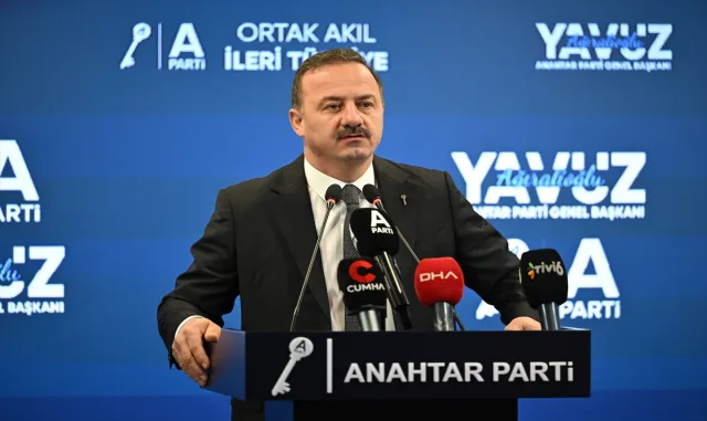 Anahtar Parti Genel Başkanı Ağıralioğlu, basın toplantısı düzenledi: