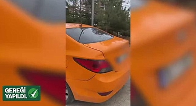 Yayaya yol vermeyen 2 taksi sürücüsüne idari işlem uygulandı