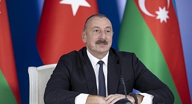 Azerbaycan Cumhurbaşkanı Aliyev, İsrail Dışişleri Bakanı Saar'ı kabul etti