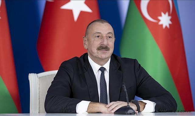 Azerbaycan Cumhurbaşkanı Aliyev, İsrail Dışişleri Bakanı Saar'ı kabul etti
