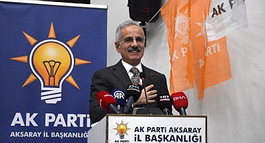 Bakan Uraloğlu, AK Parti Aksaray İl Danışma Meclis Toplantısı'nda konuştu