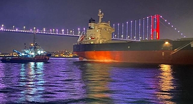 Büyükçekmece açıklarında arızalanan gemi kurtarıldı