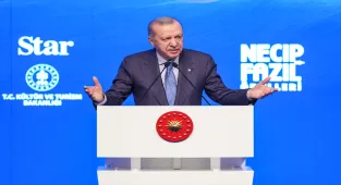 Cumhurbaşkanı Erdoğan, 12. Necip Fazıl Ödülleri Töreni'nde konuştu: (1)
