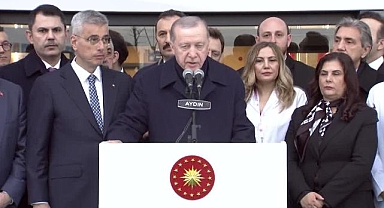 Cumhurbaşkanı Erdoğan, Aydın Şehir Hastanesinin açılışında konuştu