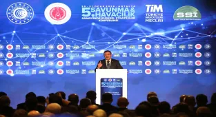 Cumhurbaşkanı Yardımcısı Yılmaz, 5. Savunma ve Havacılık Sanayiinde Küresel Stratejiler Konferansı'nda konuştu: