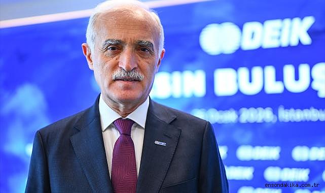 DEİK Başkanı Nail Olpak, 2025 yılını değerlendirdi ve 2026 öngörülerini paylaştı