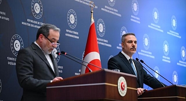 Dışişleri Bakanı Fidan, İranlı mevkidaşı Erakçi ile ortak basın toplantısında konuştu (2)