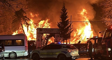 Diyarbakır'da kafede çıkan yangın söndürüldü