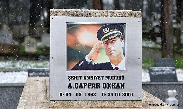 Diyarbakır'da şehit edilen Gaffar Okkan ve 5 polis memuru törenle anıldı
