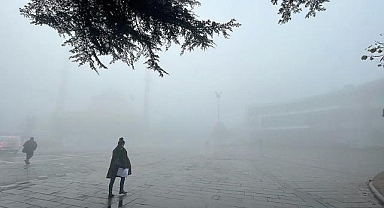 Diyarbakır'da sis etkili oldu