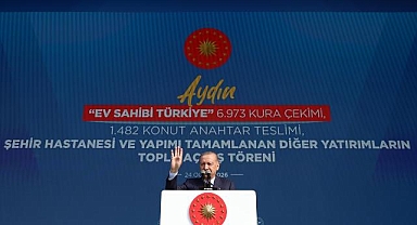 Erdoğan, Ev Sahibi Türkiye kura çekimi, anahtar teslimi ve toplu açılış töreninde konuştu (1)