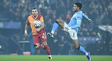 Futbol: UEFA Şampiyonlar Ligi / Manchester City: 2 - Galatasaray: 0 (İlk yarı)