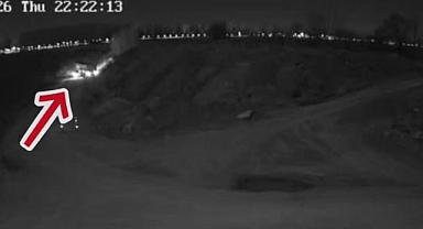 Hafriyat döken kamyonun sürücüsüne 63 bin 592 lira ceza kesildi