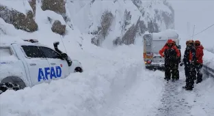 Hindistan'da tatil beldesindeki yerleşim yerlerinin yakınından geçen çığ paniğe sebep oldu