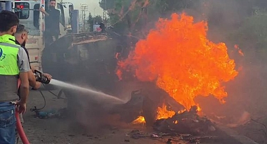 İsrail'in Lübnan'da bir aracı hedef aldığı saldırıda 1 kişi öldü, 3 kişi yaralandı