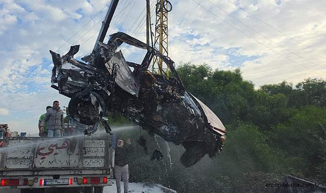 İsrail'in Lübnan'ın güneyine düzenlediği İHA saldırısında 2 kişi öldü