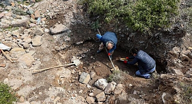 İzinsiz kazı yapan 8 şüpheli suçüstü yakalandı