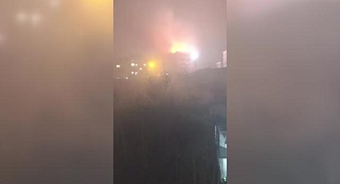 Kağıthane'de binanın çatı katında çıkan yangın söndürüldü