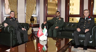 Kara Kuvvetleri Komutanı Orgeneral Tokel, BAE'li mevkidaşı Hallami ile bir araya geldi