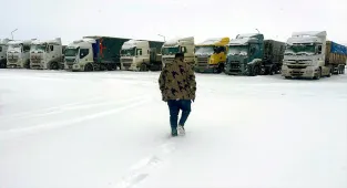 Kars-Ardahan kara yolu ağır tonajlı araç trafiğine kapatıldı