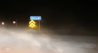 Kars-Göle kara yolu ulaşıma açıldı 