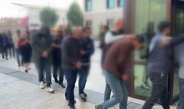 Kayseri'de dolandırıcılık operasyonu: 8 şüpheli tutuklandı!