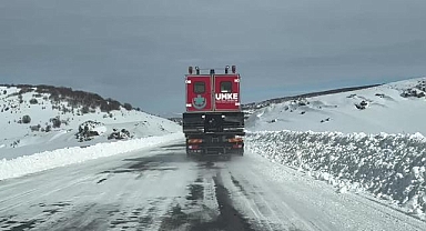 Mezrada mahsur kalan hasta UMKE tarafından hastaneye ulaştırıldı!