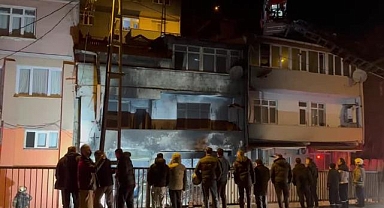 Motosiklet tamirhanesinde yangın: 1 kişi yaralandı