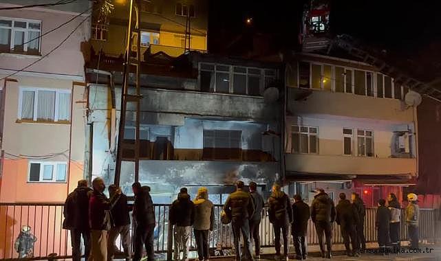 Motosiklet tamirhanesinde yangın: 1 kişi yaralandı