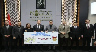 Niğde'de Fikrini Paylaş, Şehrine Değer Kat Yarışmasının ödül töreni yapıldı