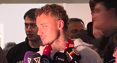 Noa Lang, Galatasaray için İstanbul'da Geldi