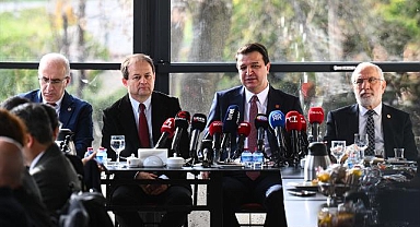 Saadet Partisi Genel Başkanı Arıkan, parlamento muhabirleriyle bir araya geldi: 