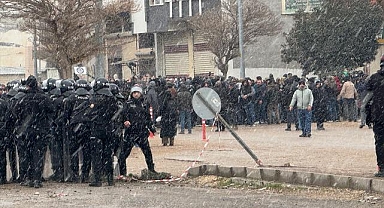 Şanlıurfa'da izinsiz gösteri yapan 7 kişi gözaltına alındı