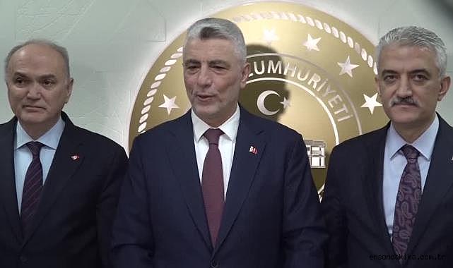 Ticaret Bakanı Bolat, Düzce Valiliği ziyaretinde konuştu