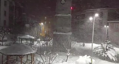 Tokat'ın ilçelerinde kar etkili oluyor