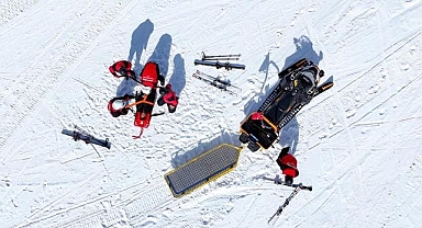 Uludağ'da JAK ekipleri yarıyıl tatilinin ilk haftasında 208 olaya müdahale etti