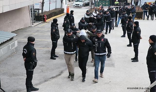 Uyuşturucu operasyonu: Yakalanan 7 şüpheli tutuklandı!